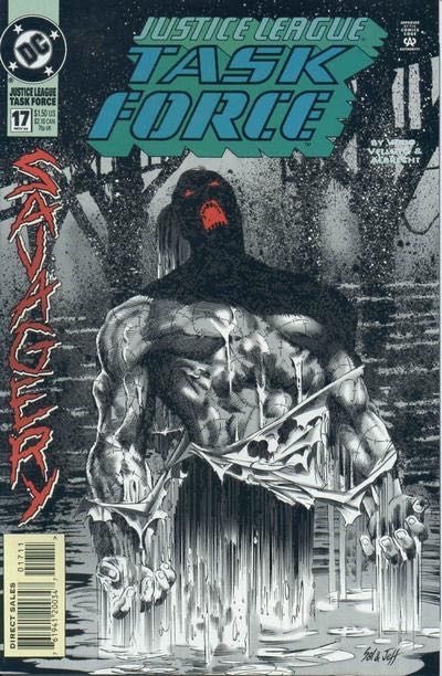 Justice League Task Force #17A Direct Edition