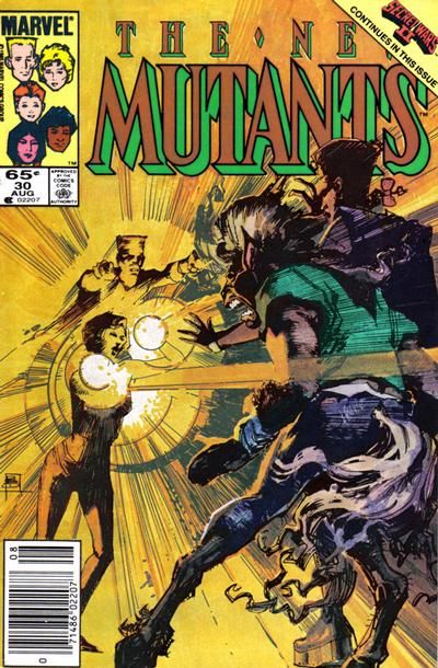 New Mutants, Vol. 1 #30B Newsstand Edition