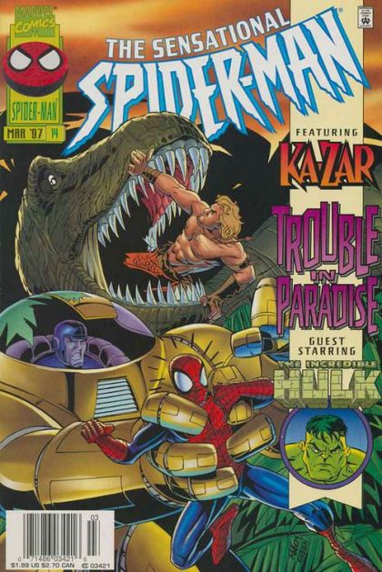 The Sensational Spider-Man, Vol. 1 #14B Newsstand Edition