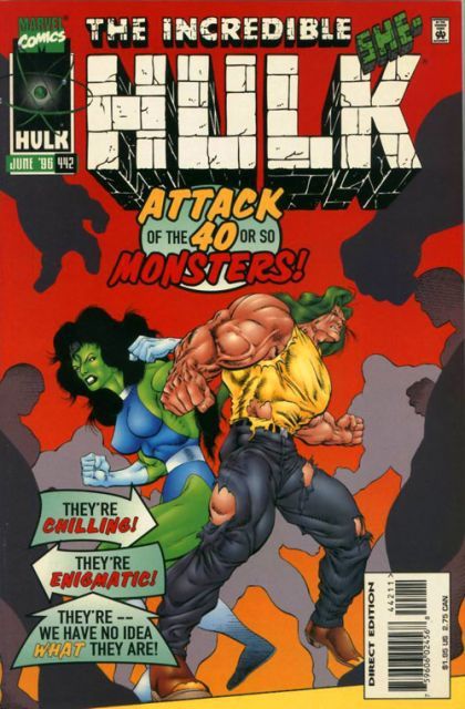 The Incredible Hulk, Vol. 1 #442A Direct Edition