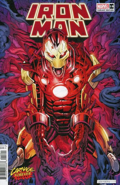Iron Man, Vol. 6 #18B Jeff Johnson Carnage Forever Cover