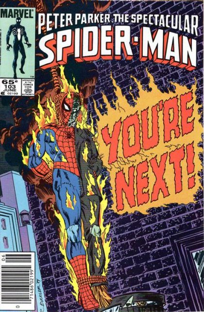 The Spectacular Spider-Man, Vol. 1 #103B Newsstand Edition