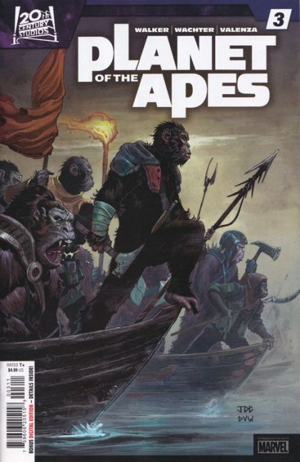 Planet of the Apes, Vol. 2 (Marvel Comics) #3A Joshua Cassara Regular