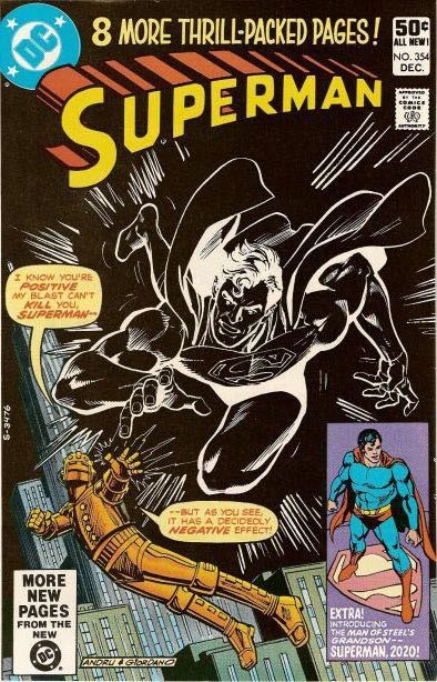 Superman, Vol. 1 #354A Direct Edition