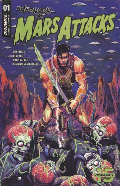 Warlord of Mars Attacks #1B Marco D'Alfonso Cover