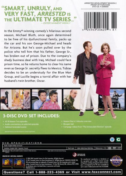 Arrested Development: Season 2 - DVD