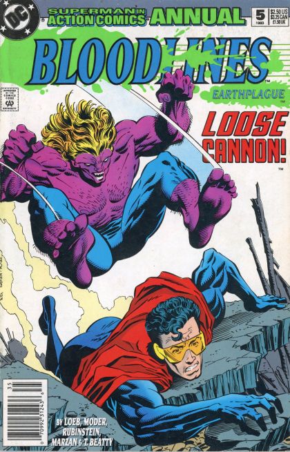Action Comics, Vol. 1 Annual #5B Newsstand Edition