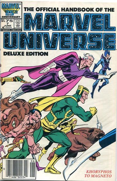 Official Handbook of the Marvel Universe: Deluxe Edition (Vol. 2) #7C Canadian Price Variant