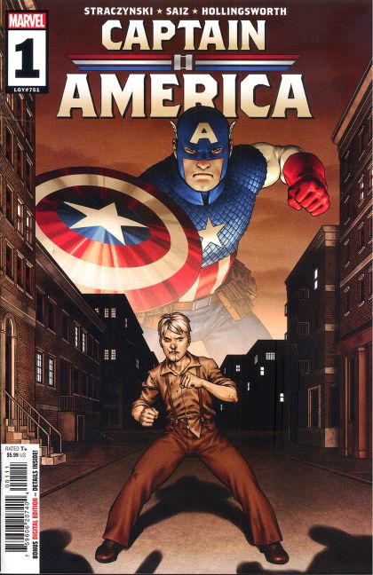 Captain America, Vol. 11 #1A Jesús Saíz Regular