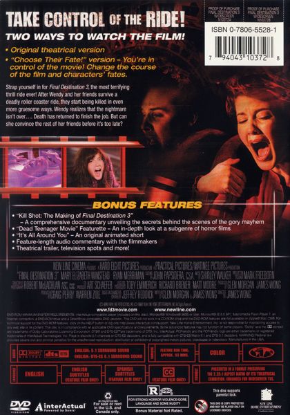 Final Destination 3 (2006) - DVD