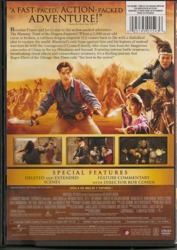The Mummy: Tomb of the Dragon Emperor (2008) - DVD
