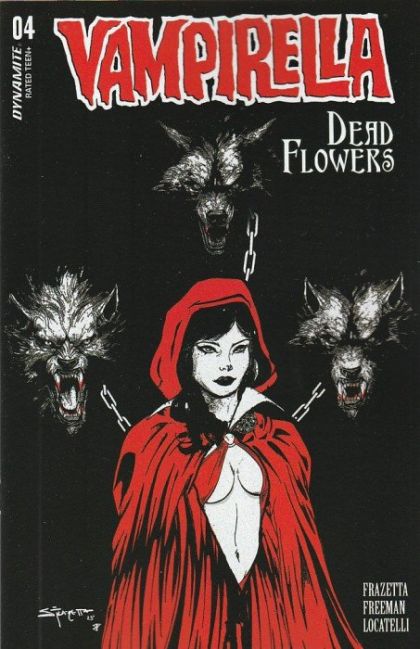 Vampirella: Dead Flowers #4D Sara Frazetta Variant
