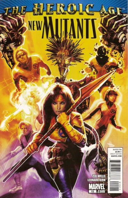New Mutants, Vol. 3 #15A Dave Wilkins Regular Cover