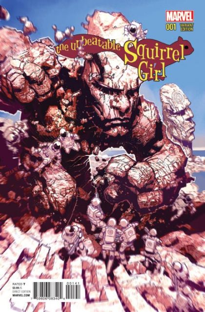 Unbeatable Squirrel Girl, Vol. 2 #1D Chris Bachalo Kirby Monster Incentive Variant Cover