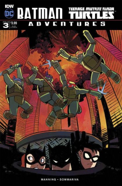 Batman / Teenage Mutant Ninja Turtles Adventures #3B Variant Erica Henderson Subscription Cover