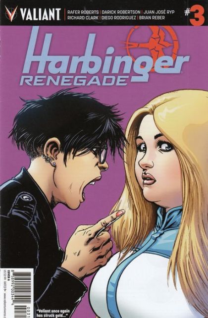 Harbinger: Renegade #3A Darick Robertson Regular