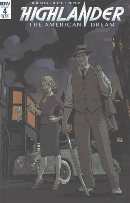 Highlander: The American Dream #4 Francesco Gaston Regular Cover