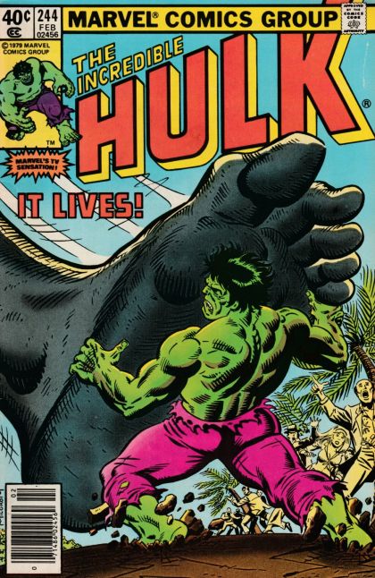 The Incredible Hulk, Vol. 1 #244B Newsstand Edition