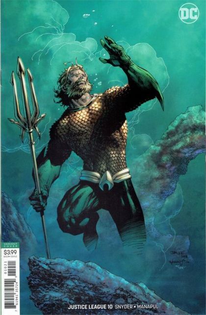 Justice League, Vol. 3 #10B Jim Lee Aquaman Movie Variant