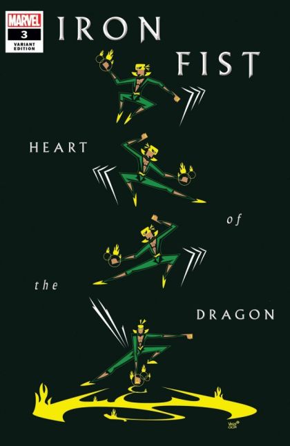 Iron Fist: Heart of the Dragon #3B Jeffrey Veregge Variant