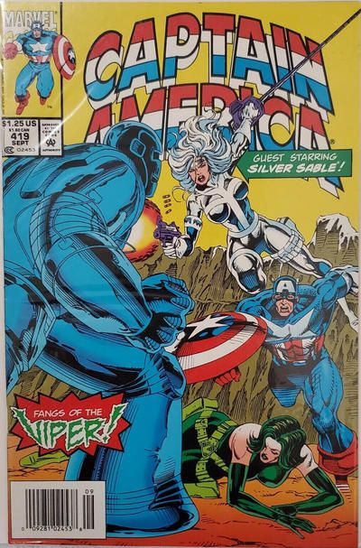 Captain America, Vol. 1 #419B Newsstand Edition