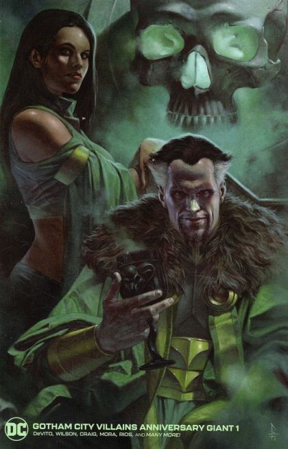 Gotham City Villains Anniversary Giant #1E Riccardo Federici Ra's Talia Card Stock Variant