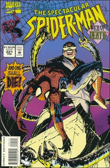 The Spectacular Spider-Man, Vol. 1 #221A Direct Edition