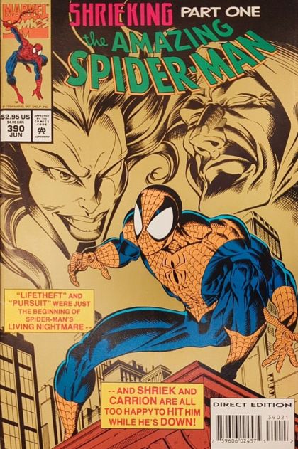 The Amazing Spider-Man, Vol. 1 #390C Direct Edition - Deluxe
