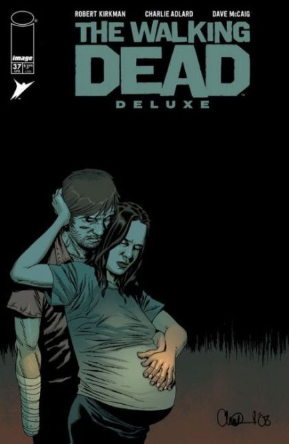 The Walking Dead Deluxe #37B Charlie Adlard & Dave McCaig Cover