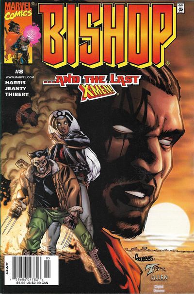 Bishop: The Last X-Man #8B Newsstand Edition