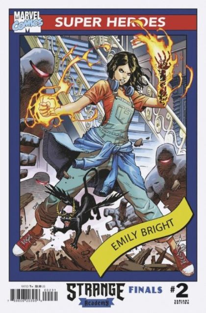 Strange Academy: Finals #2C Dustin Weaver Trading Card Cover