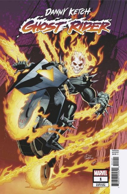 Danny Ketch: Ghost Rider #1D Logan Lubera Variant