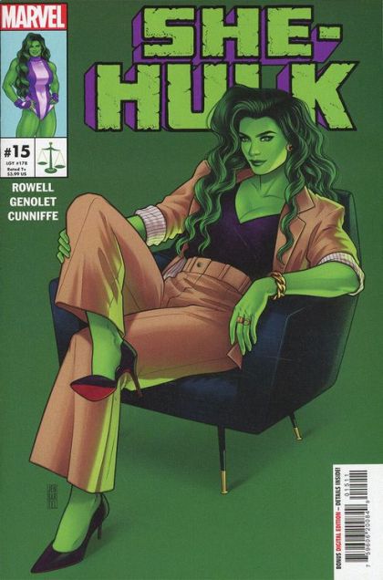 She-Hulk, Vol. 5 #15A Jen Bartel Regular