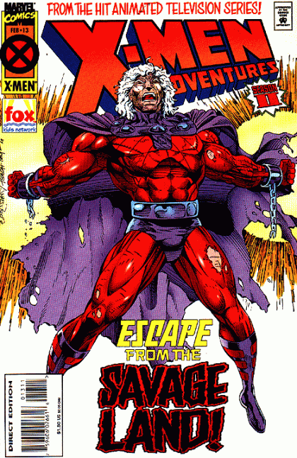 X-Men Adventures, Vol. 2 #13A Direct Edition