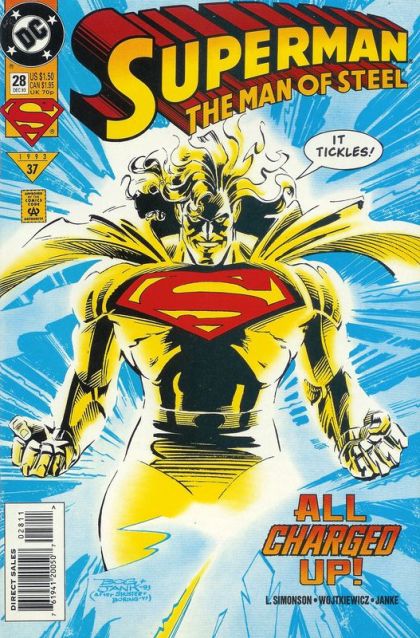 Superman: The Man of Steel #28A Direct Edition
