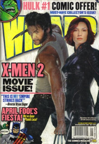 Wizard: The Magazine of Comics, Entertainment and Pop Culture #140/1 X-Men 2 photo cover