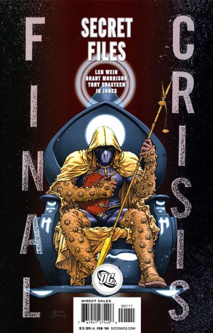 Final Crisis: Secret Files #1A Character Cover