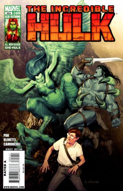 The Incredible Hulk, Vol. 1 #604A Ariel Olivetti Regular