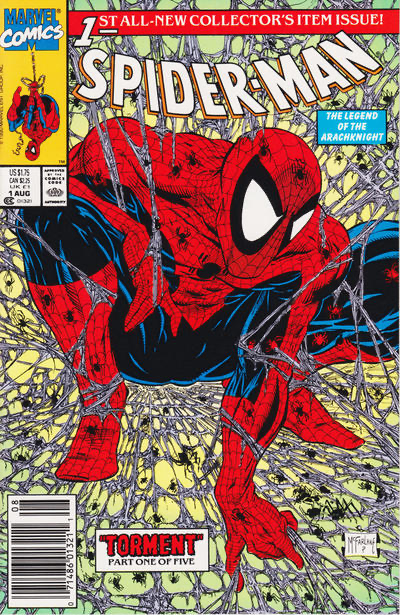 Spider-Man, Vol. 1 #1B Polybag Newsstand Edition