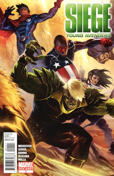Siege: Young Avengers #1A Marko Djurdjevic Regular Cover