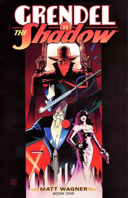 Grendel vs. The Shadow #1A Matt Wagner Regular Cover