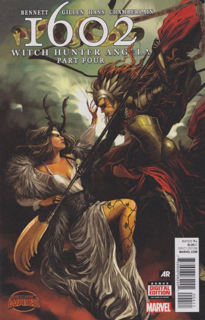 Marvel 1602: Witch Hunter Angela #4A Stephanie Hans Regular