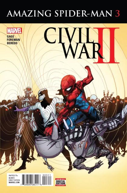 Civil War II: Amazing Spider-Man #3A Travel Foreman regular