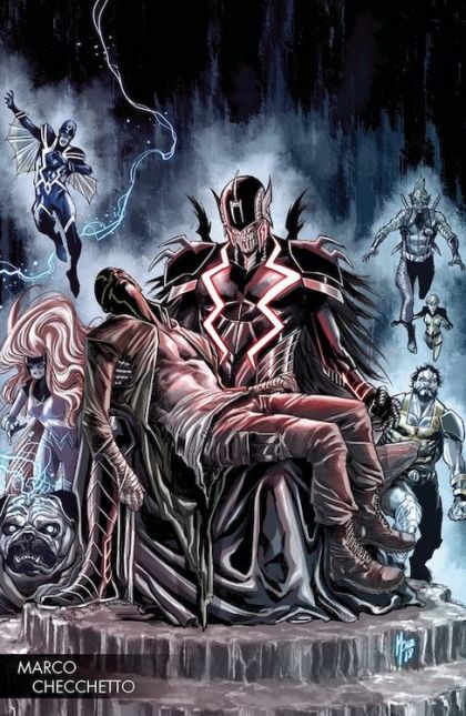 Death of the Inhumans #2B Variant Marco Checchetto Young Guns Cover