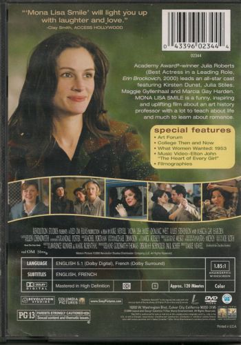 Mona Lisa Smile (2003) - DVD