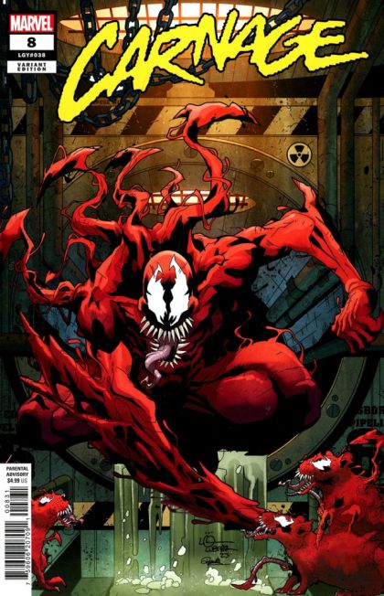 Carnage, Vol. 4 #8C Logan Lubera Variant