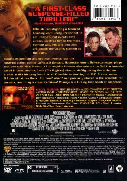 Collateral Damage (2002) - DVD