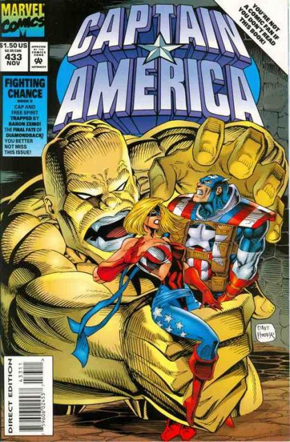 Captain America, Vol. 1 #433A Direct Edition