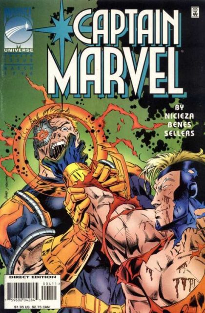 Captain Marvel, Vol. 4 #4 Direct Edition