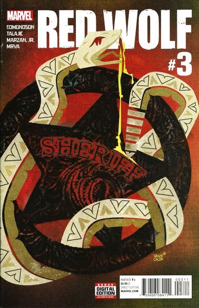 Red Wolf, Vol. 2 #3A Regular Jeffrey Veregge Cover